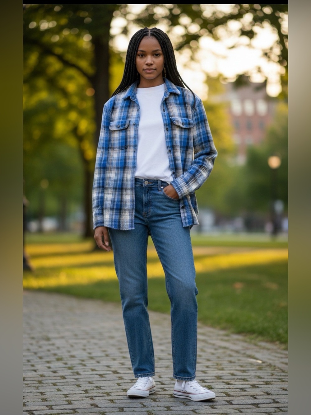 Gap Women’s Small Heavyweight Shaket Flannel Shirt‎ Outdoor Cotton Pockets Plaid